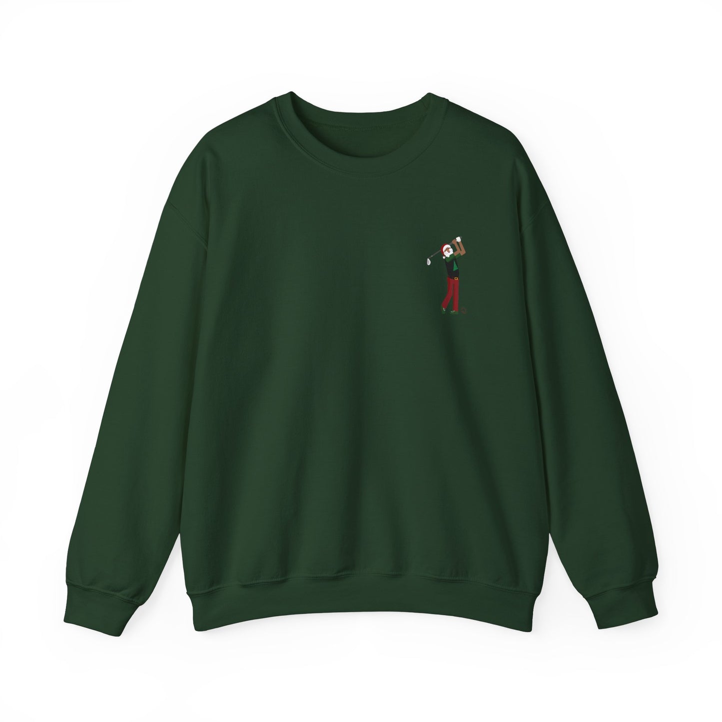 Santa Golfer Crewneck