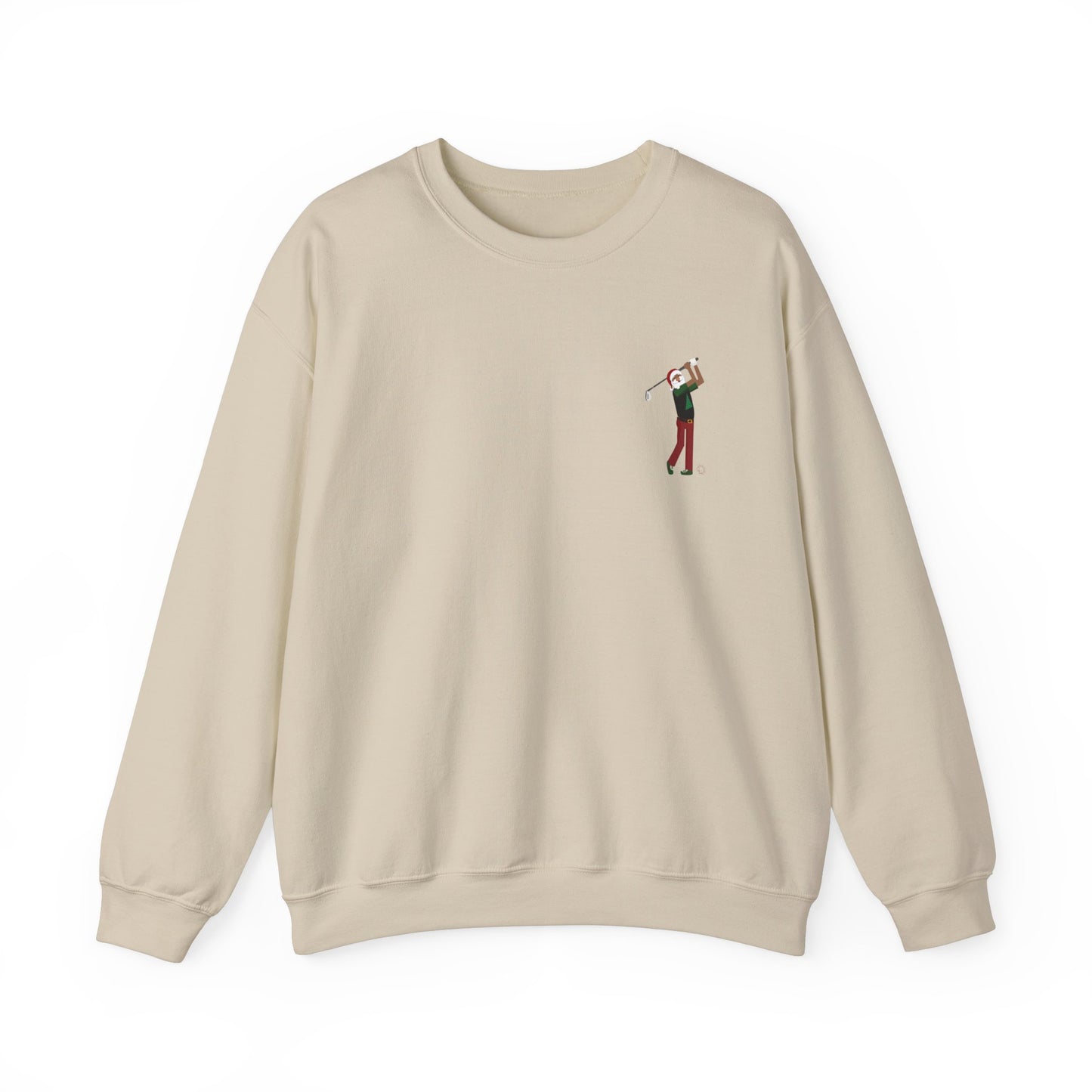 Santa Golfer Crewneck