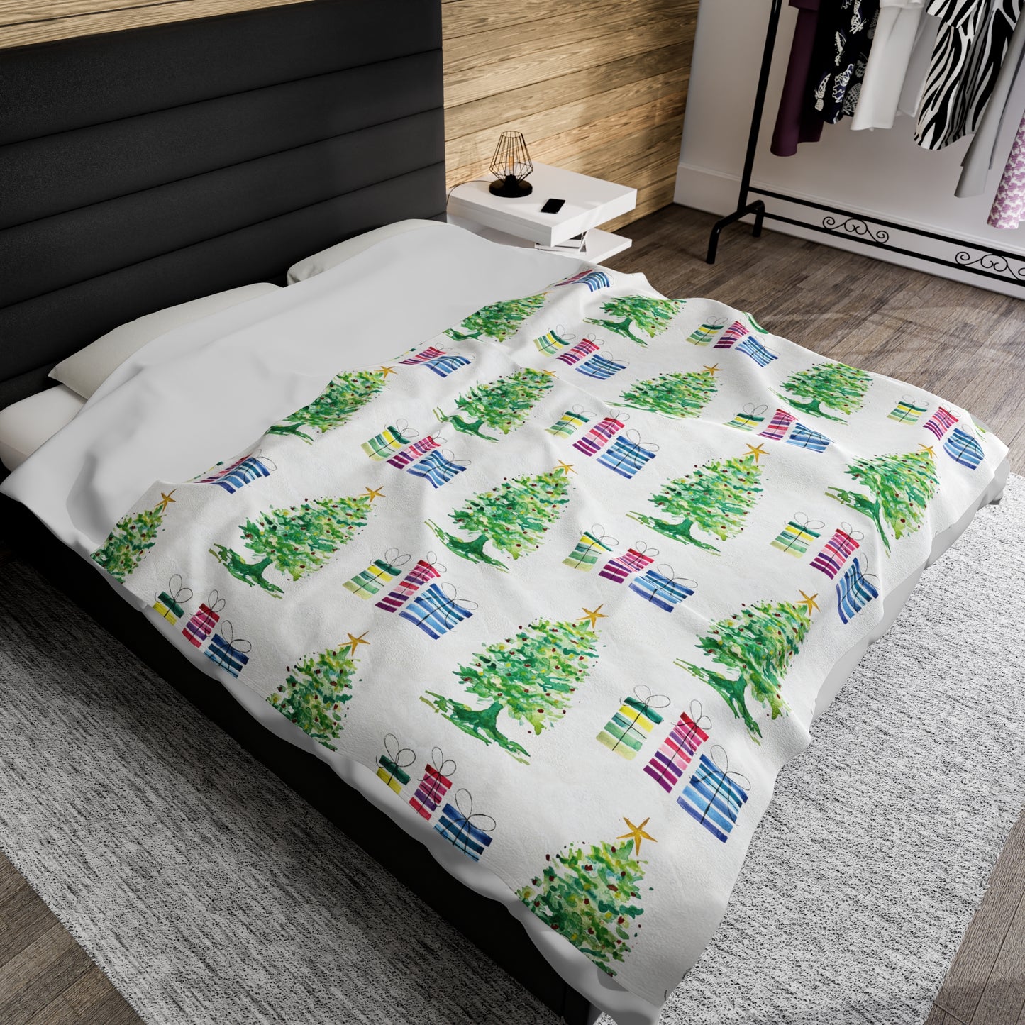 Watercolor Combo Blanket
