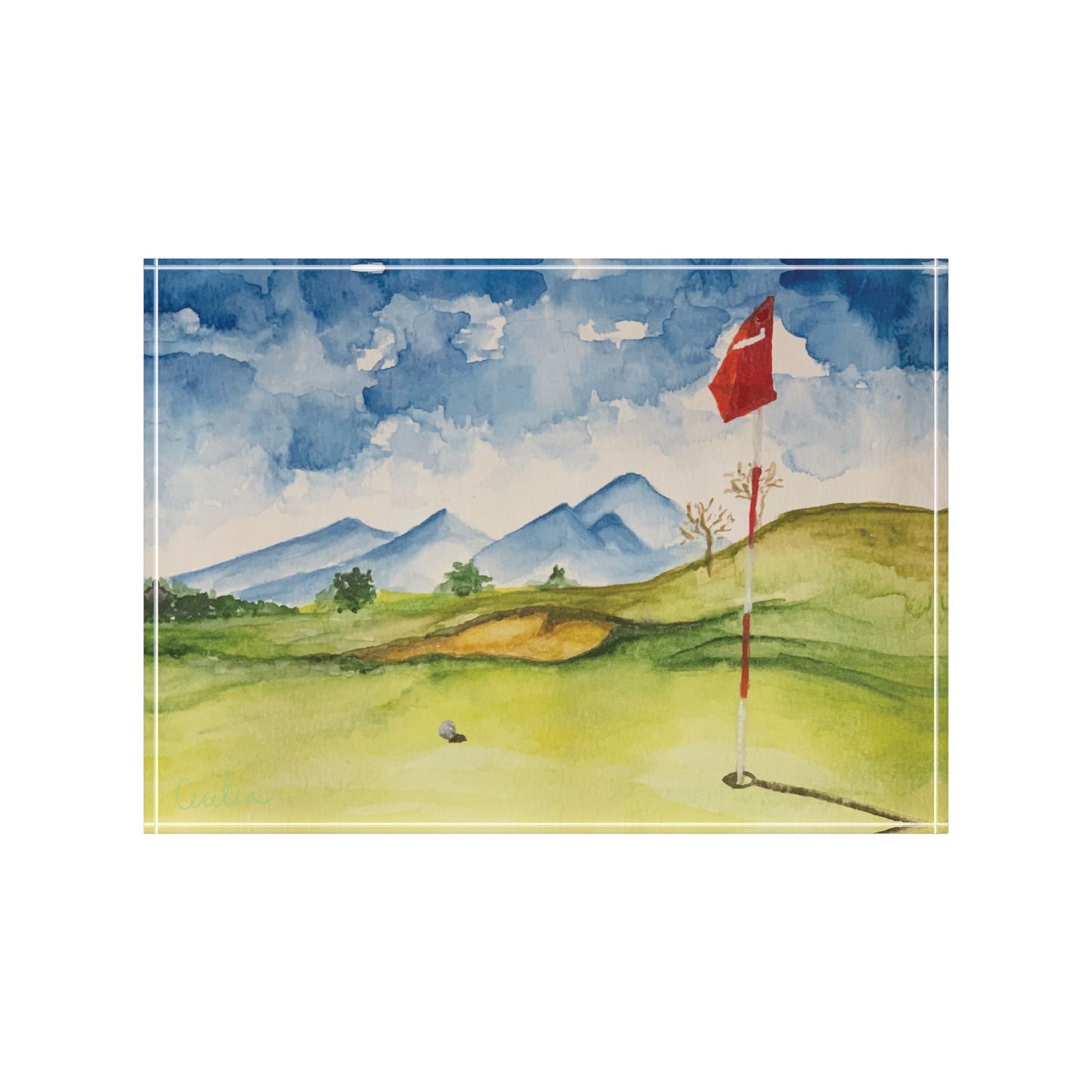 “For Par” Block Print