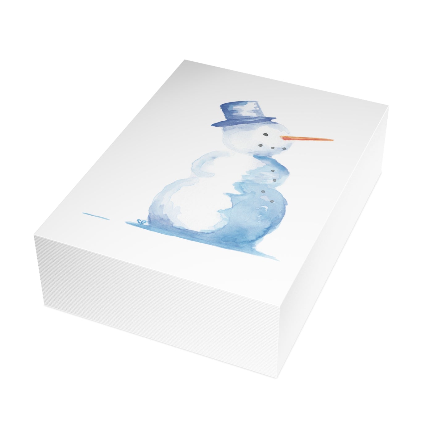 Snowman Postcard Prints