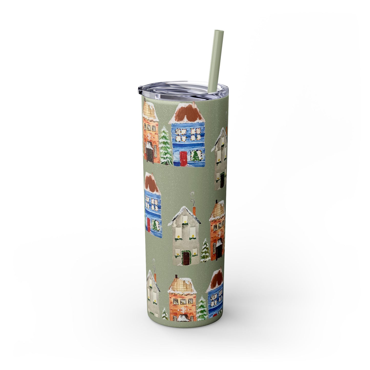Winter Houses Tumbler