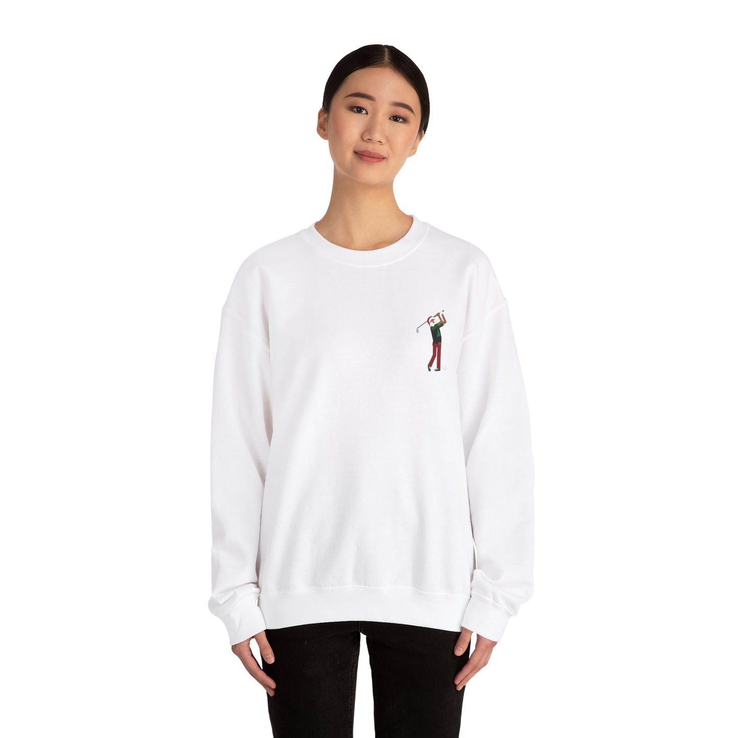 Santa Golfer Crewneck
