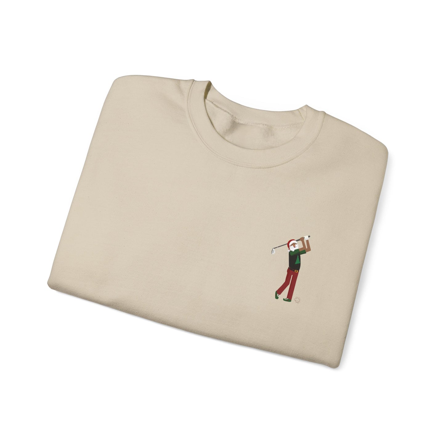Santa Golfer Crewneck