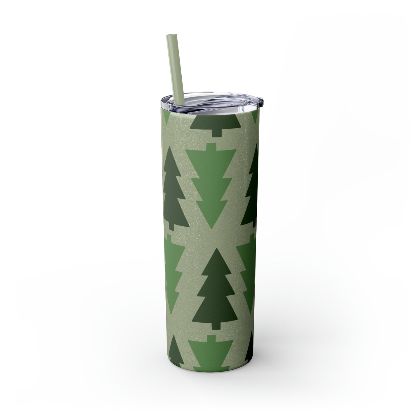 Forest Trees Tumbler with Straw, 20oz