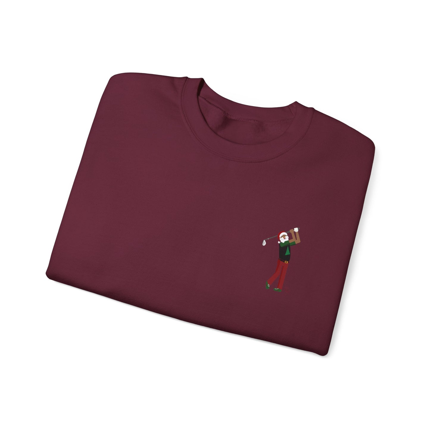 Santa Golfer Crewneck