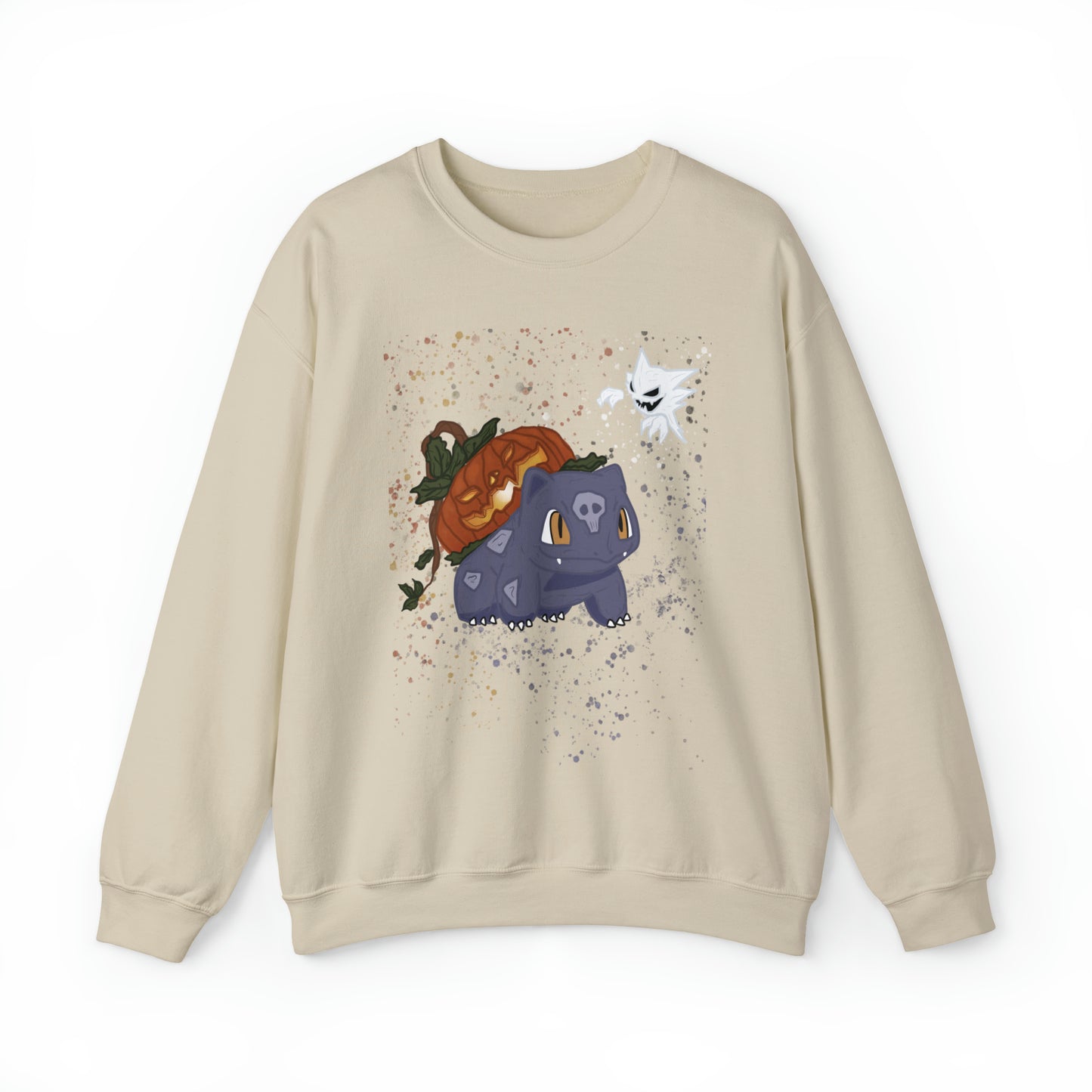 SPookémon Plantasaur Crewneck