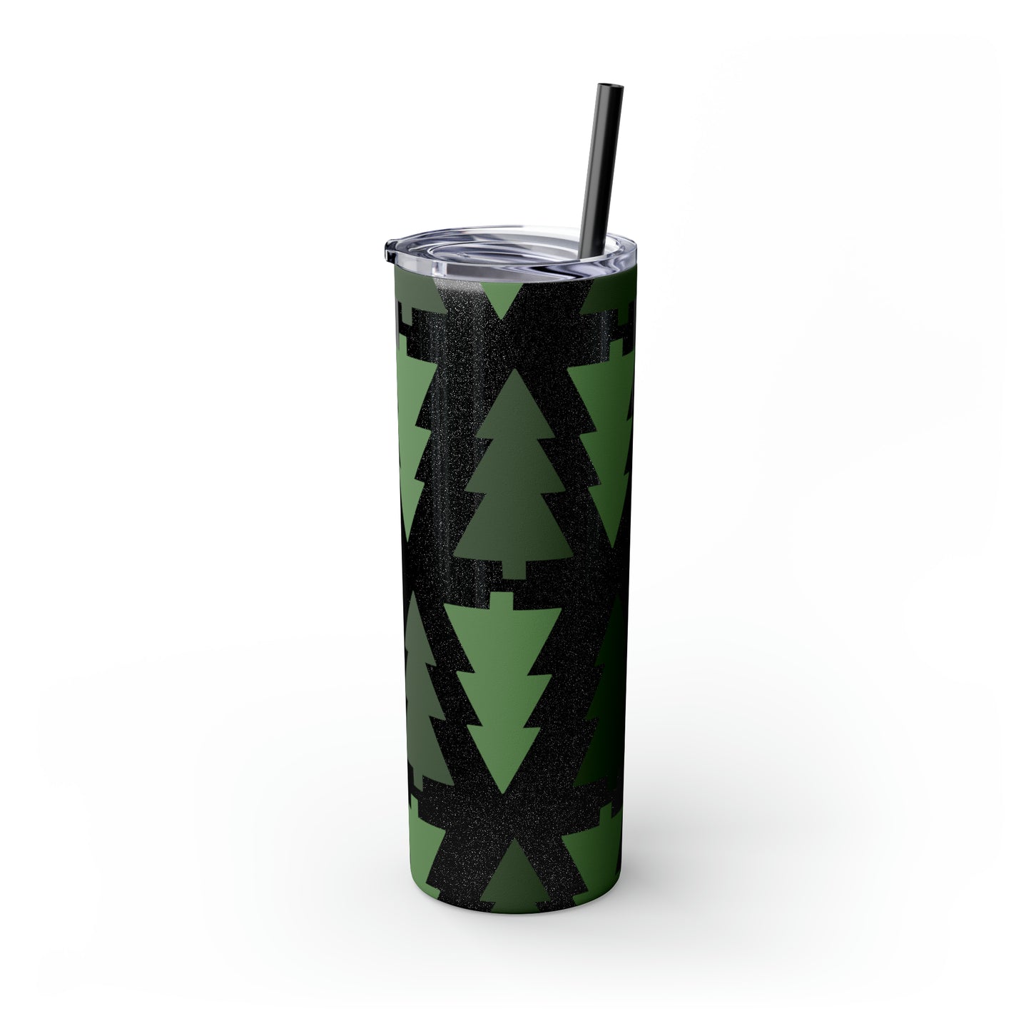Forest Trees Tumbler with Straw, 20oz