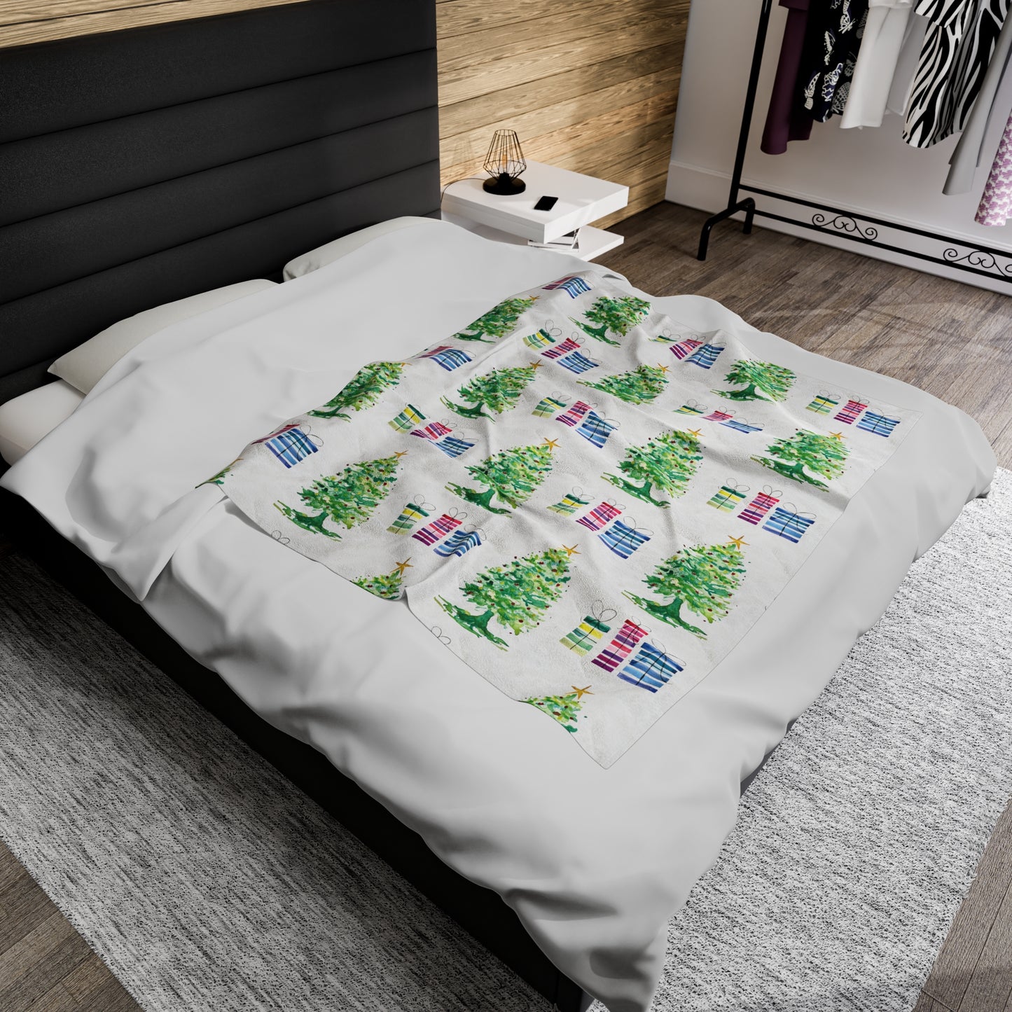 Watercolor Combo Blanket