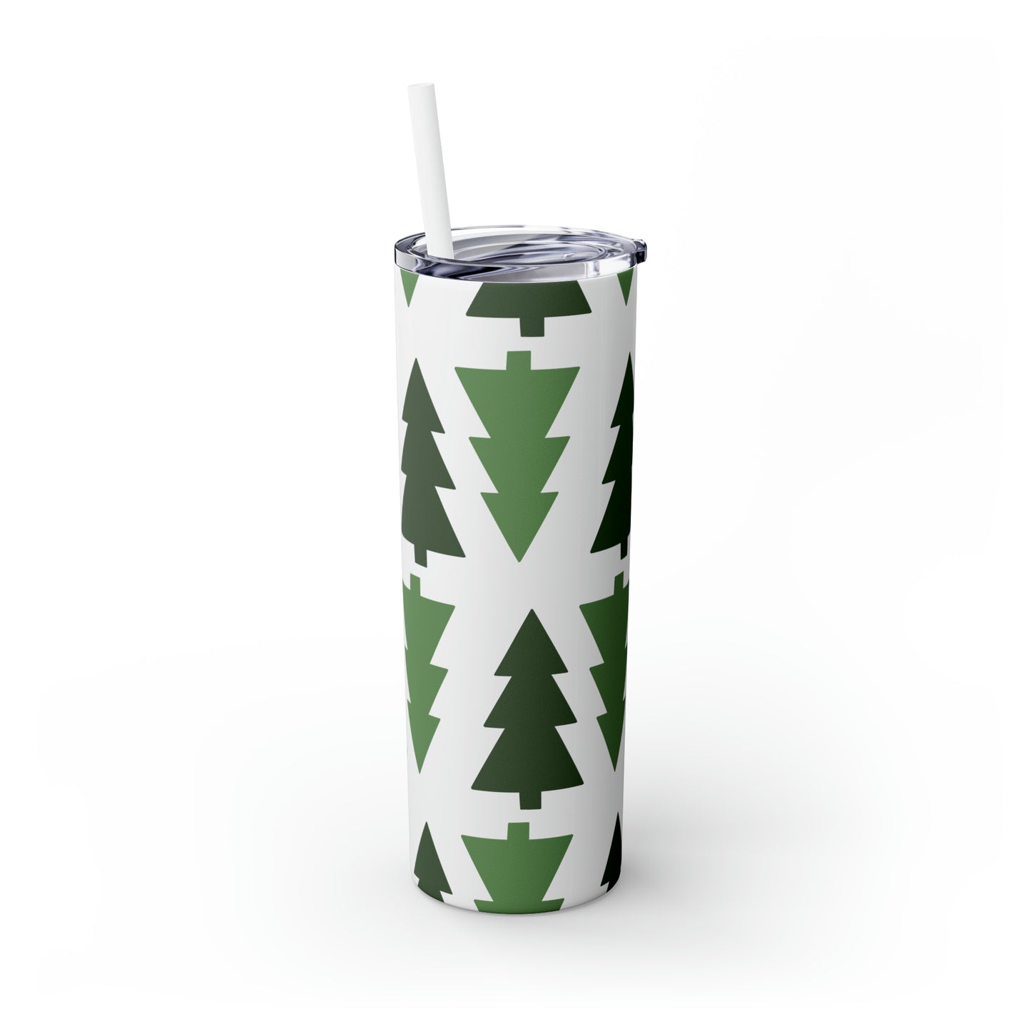 Forest Trees Tumbler with Straw, 20oz