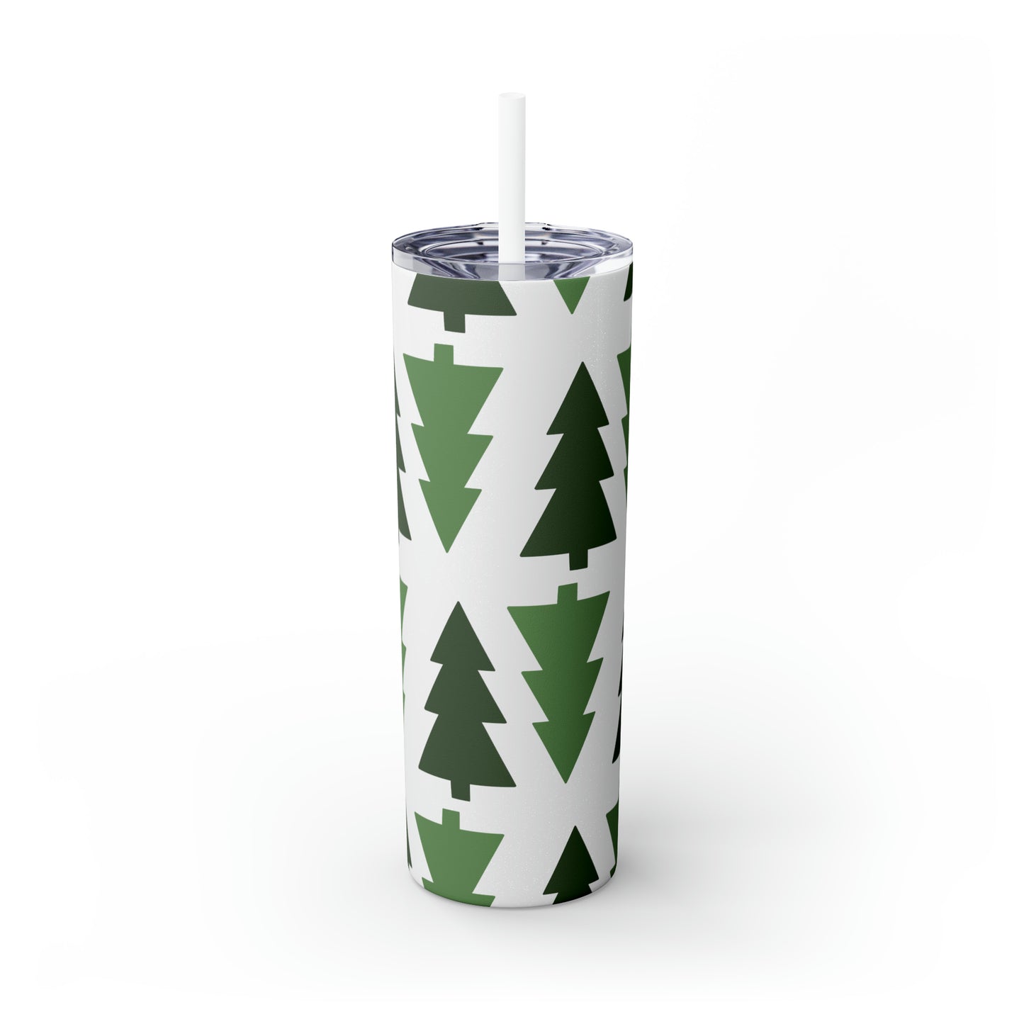 Forest Trees Tumbler with Straw, 20oz