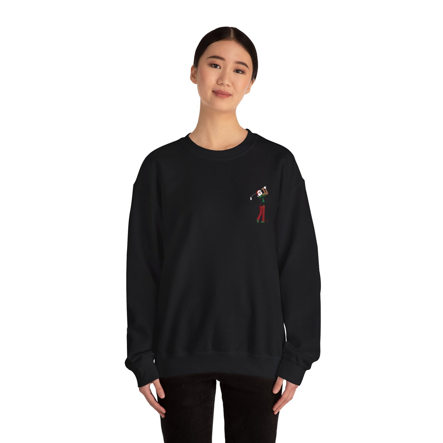 Santa Golfer Crewneck