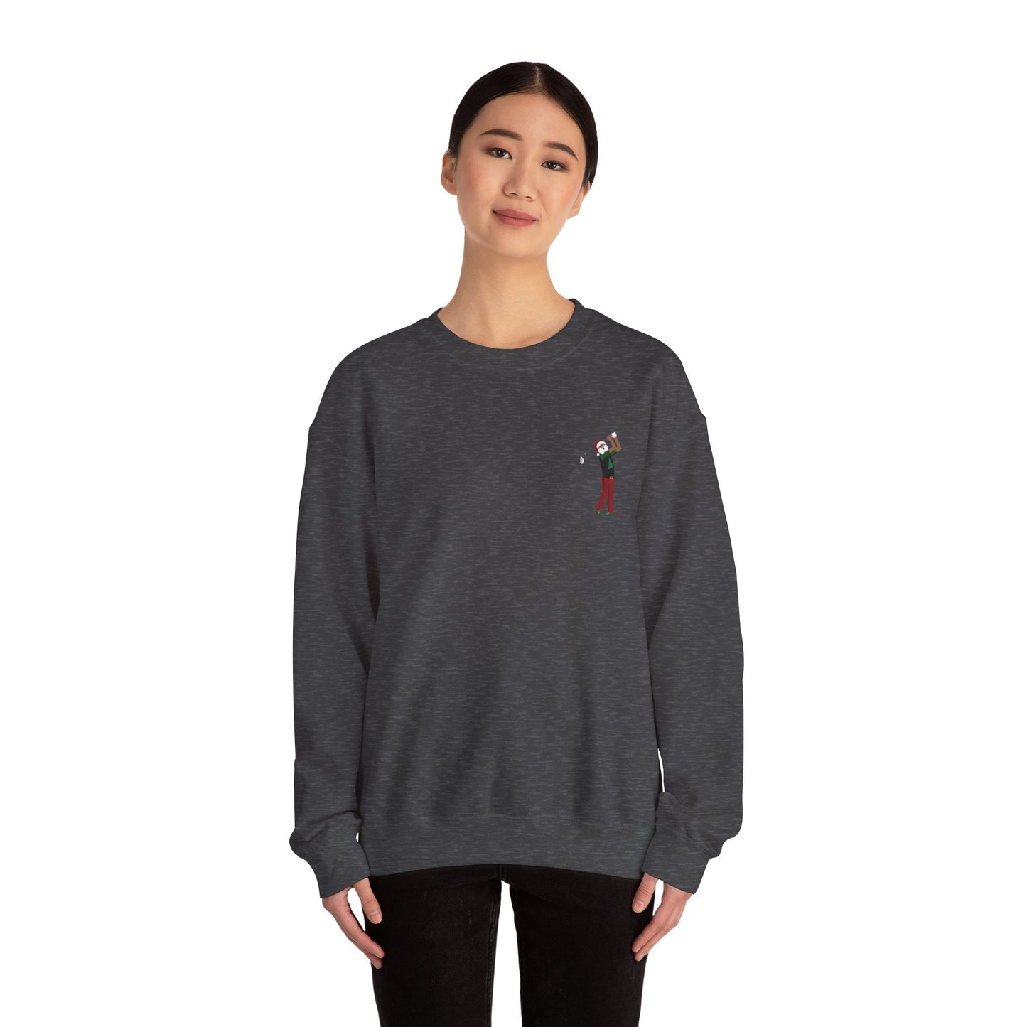 Santa Golfer Crewneck