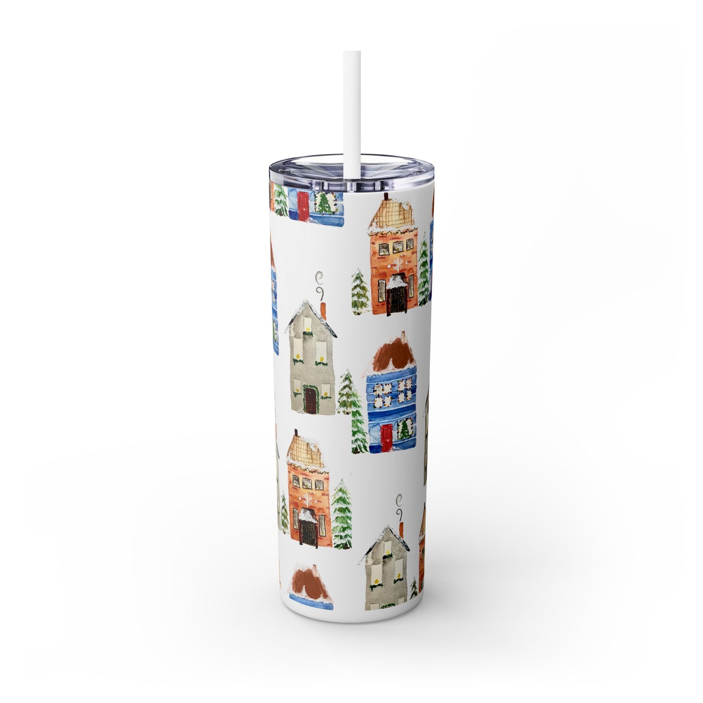Winter Houses Tumbler