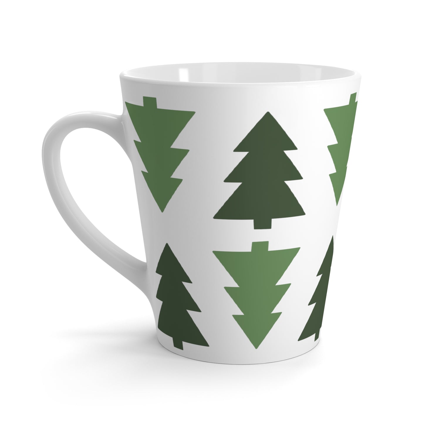 Forest Trees Latte Mug