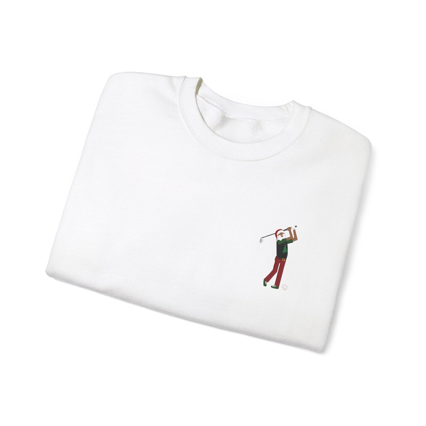 Santa Golfer Crewneck