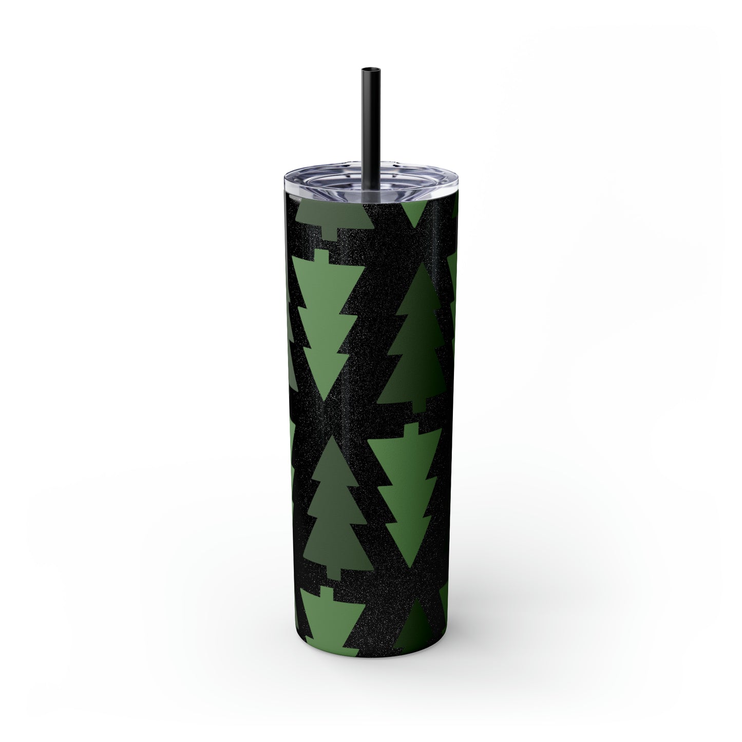 Forest Trees Tumbler with Straw, 20oz