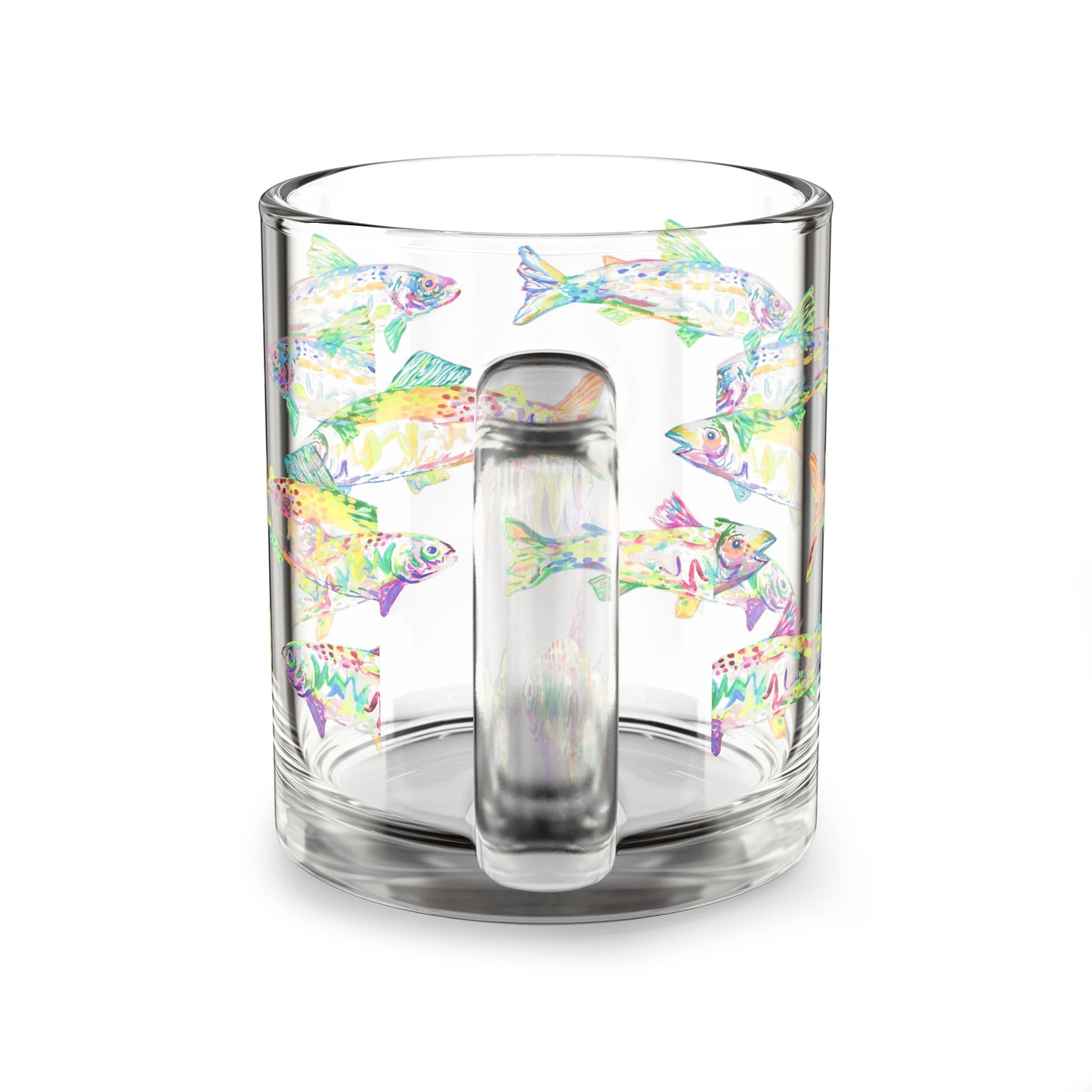 “Upstream” Glass Mug