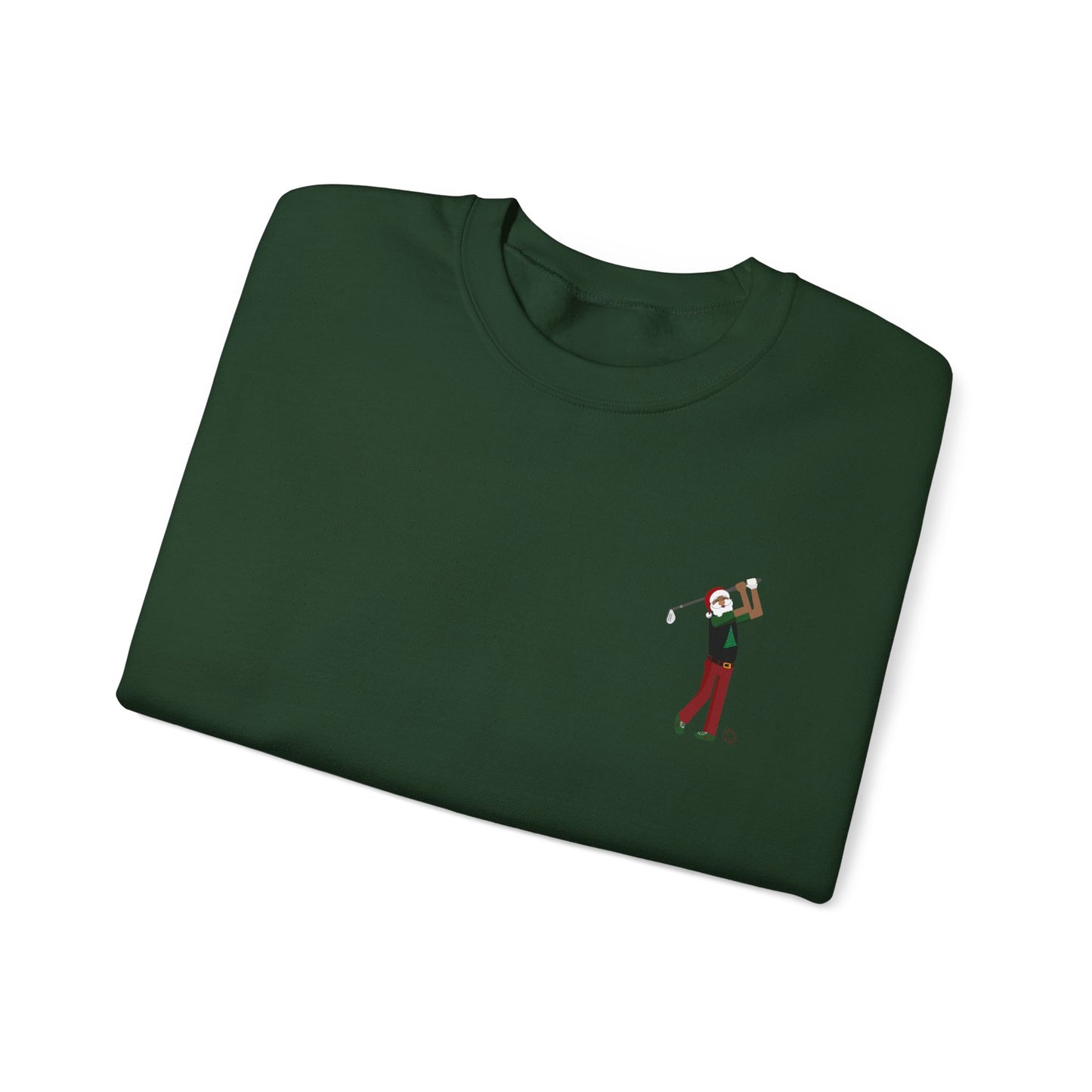 Santa Golfer Crewneck