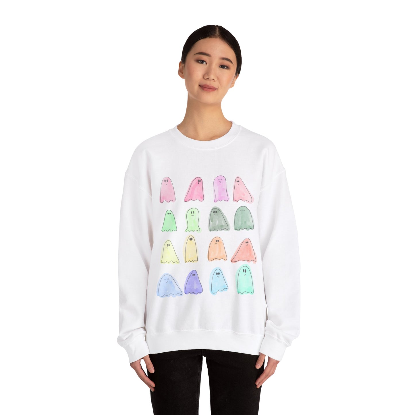 Painted Ghost Crewneck