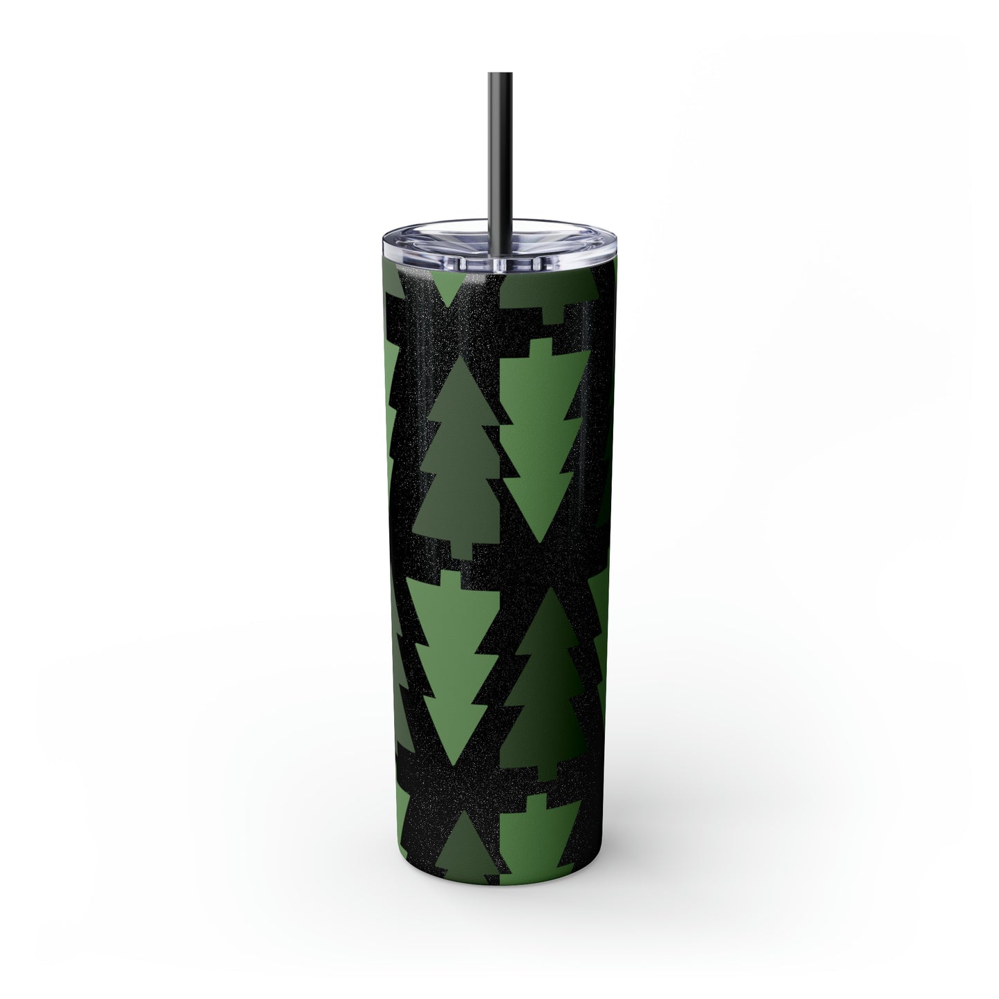 Forest Trees Tumbler with Straw, 20oz