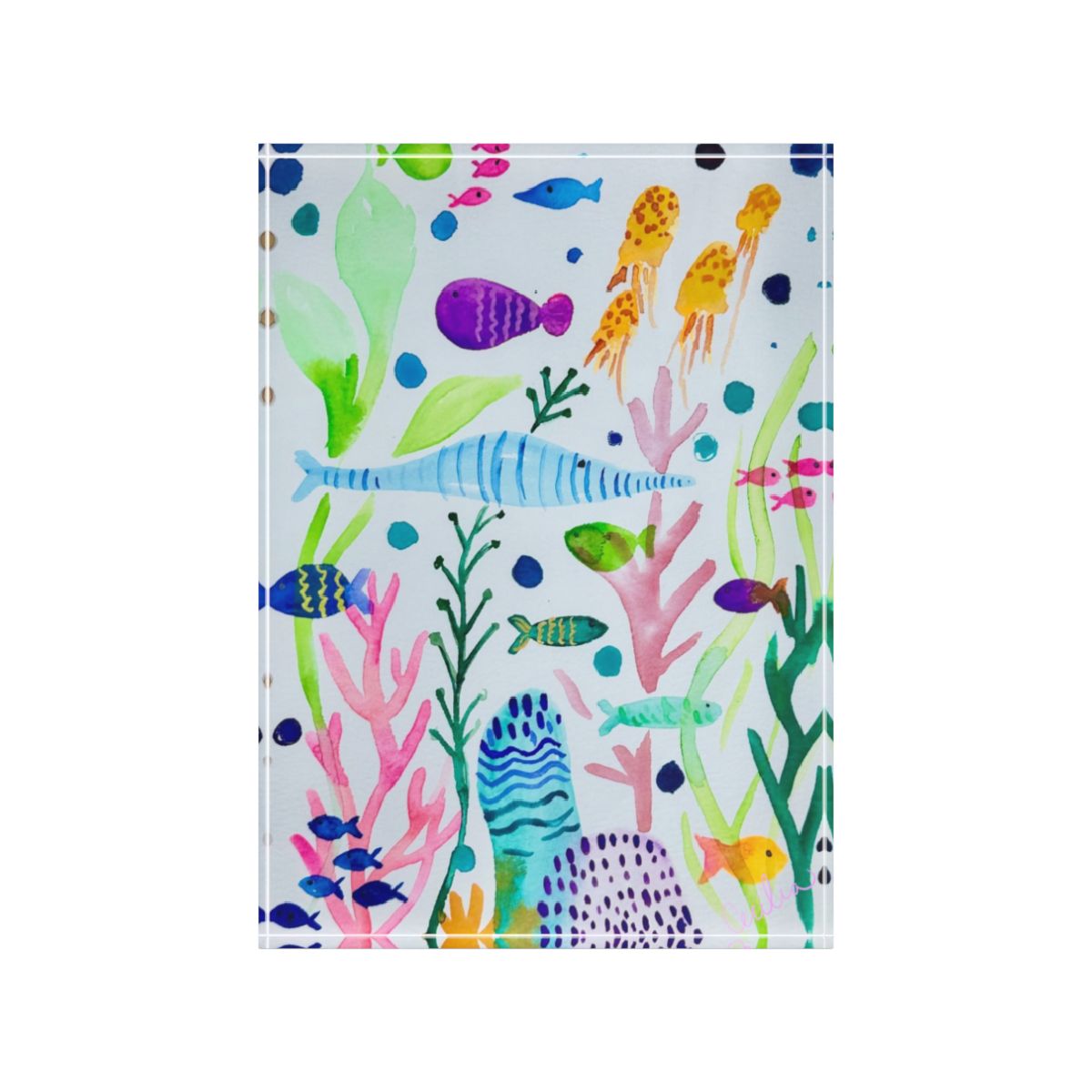 “Tide & Fin” Block Print