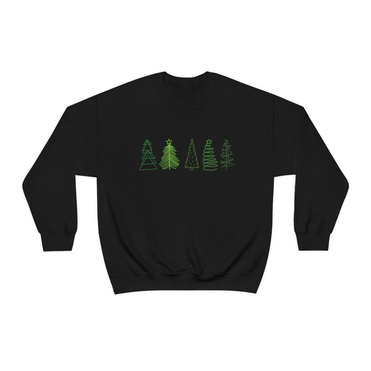Festive Trees Crewneck