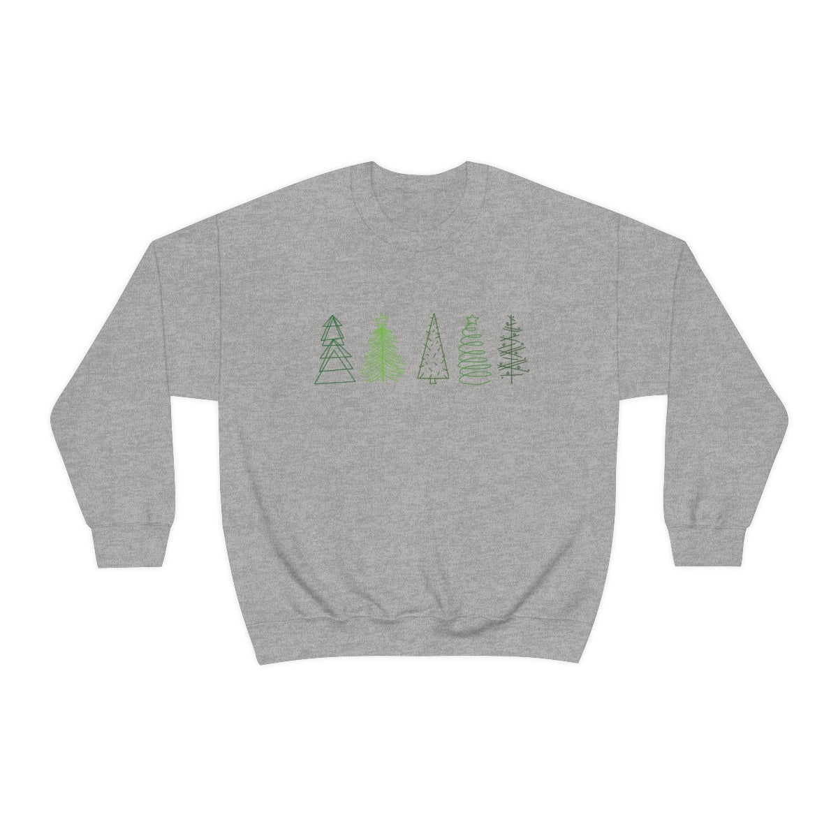 Festive Trees Crewneck