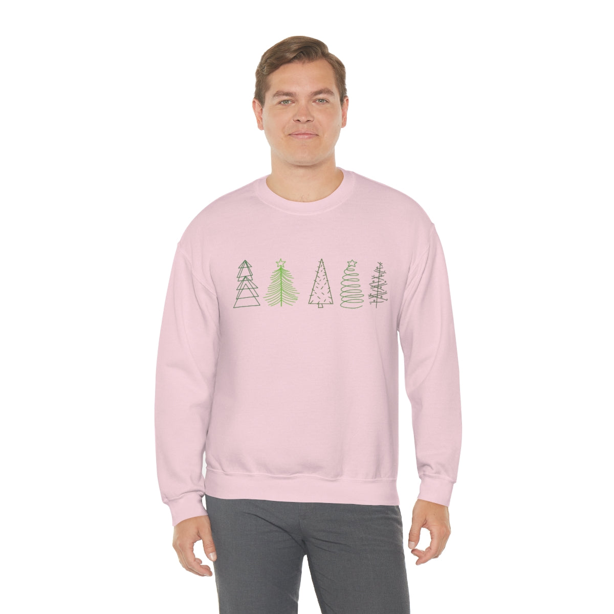 Festive Trees Crewneck