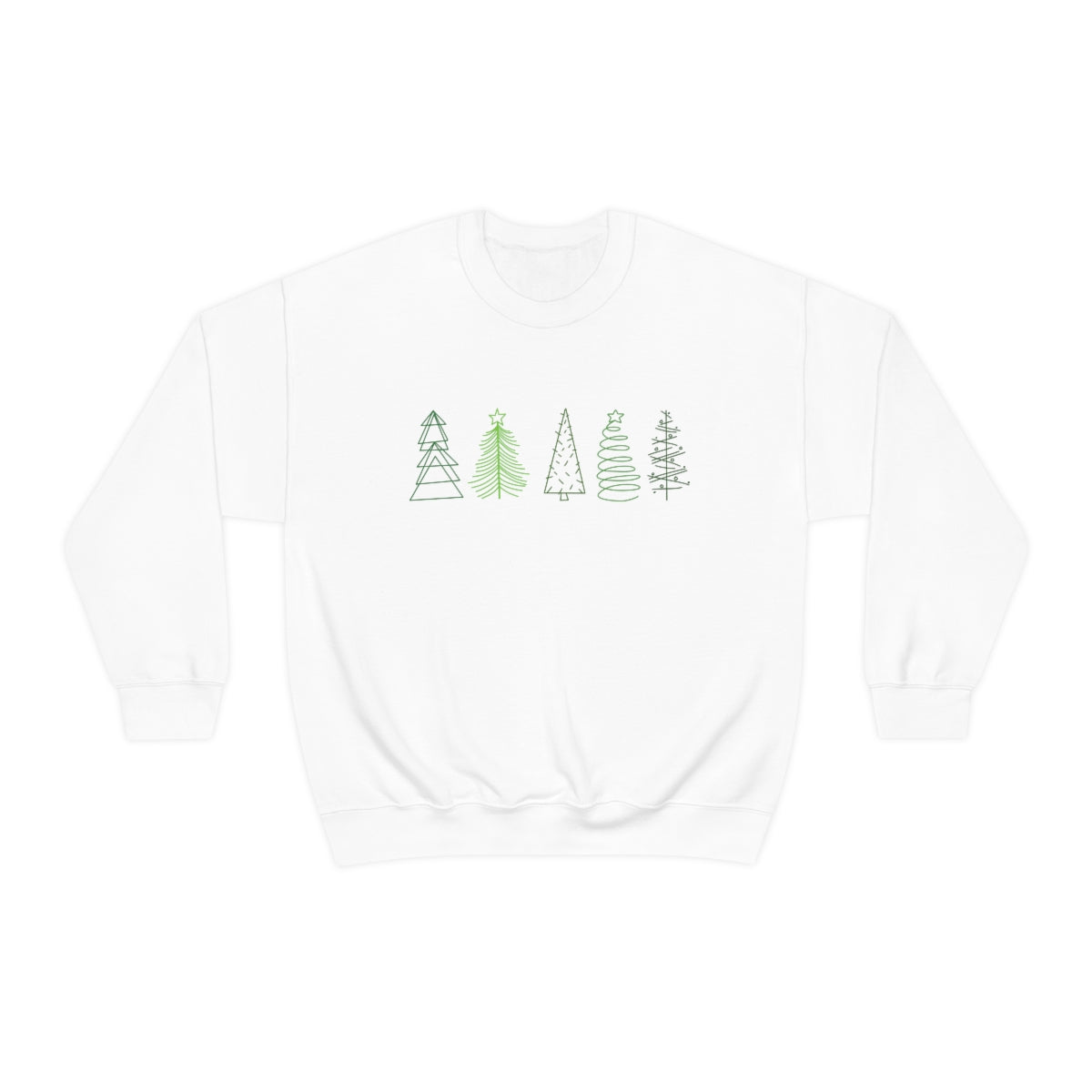 Festive Trees Crewneck