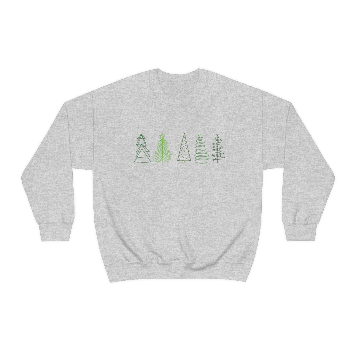 Festive Trees Crewneck