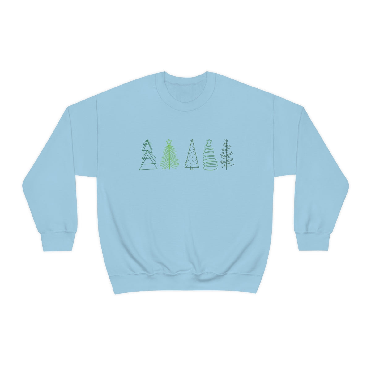 Festive Trees Crewneck
