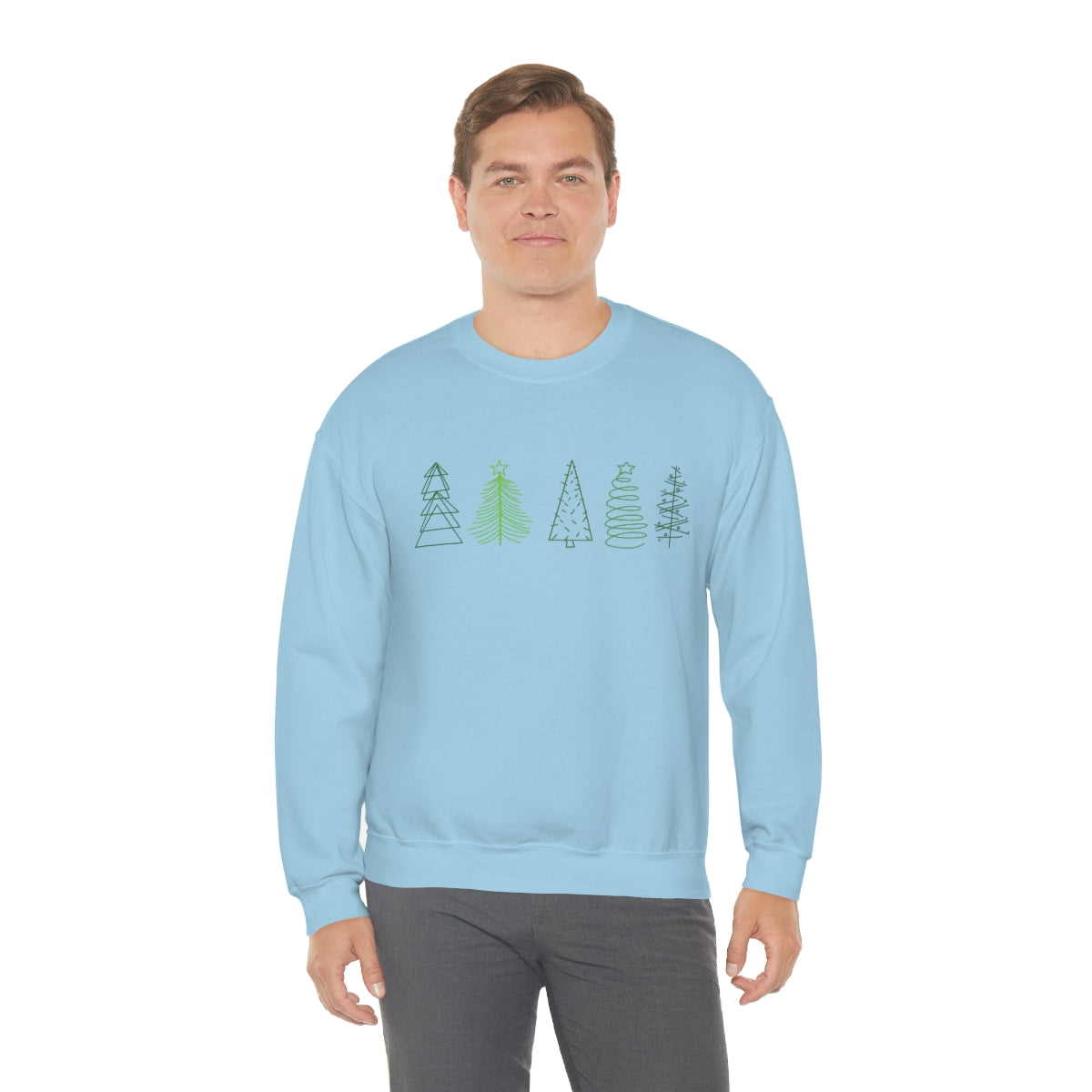Festive Trees Crewneck
