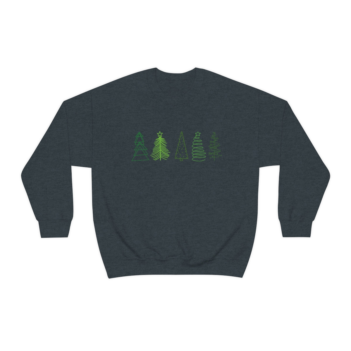 Festive Trees Crewneck