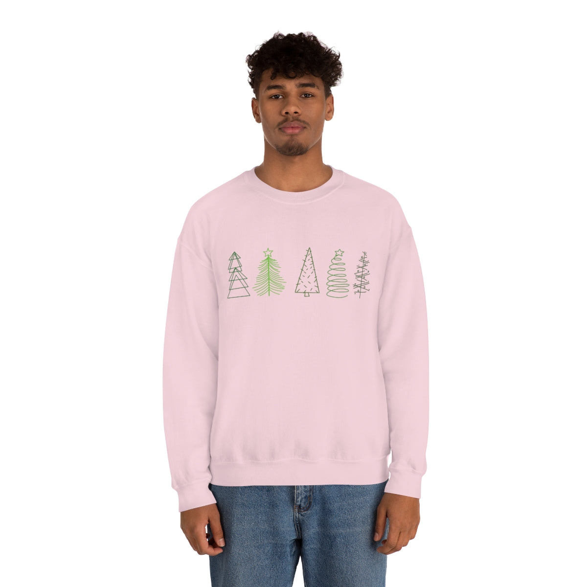 Festive Trees Crewneck