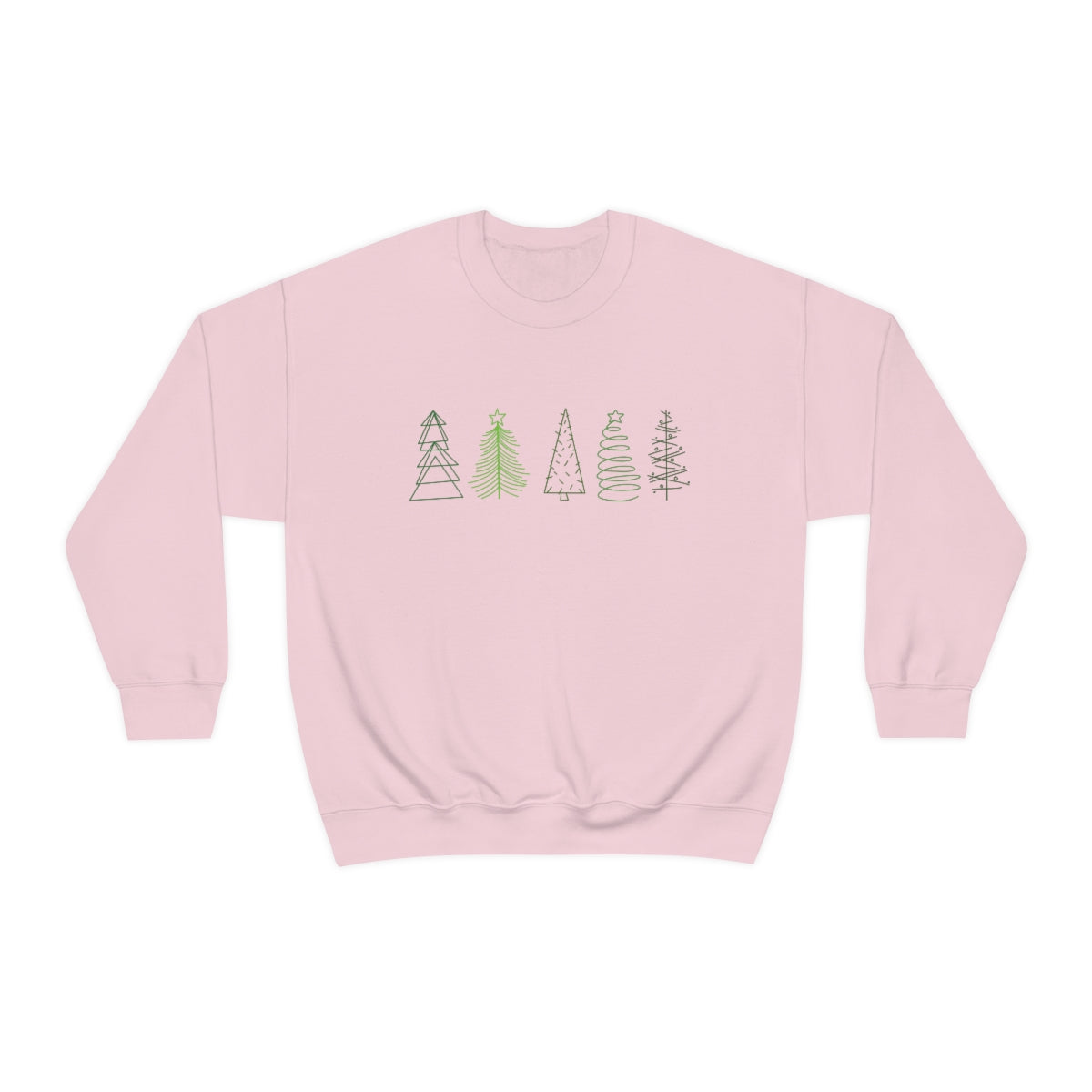 Festive Trees Crewneck