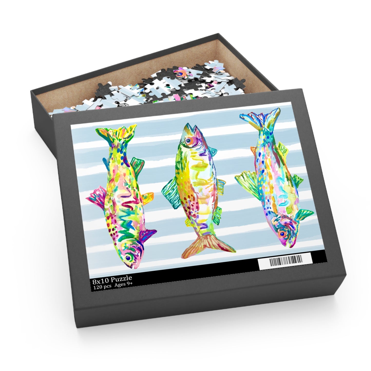 “Upstream” Puzzle (120, 252, 500-Piece)