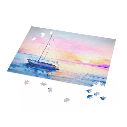 “Her Calm Waters” Puzzle (120, 252, 500-Piece)