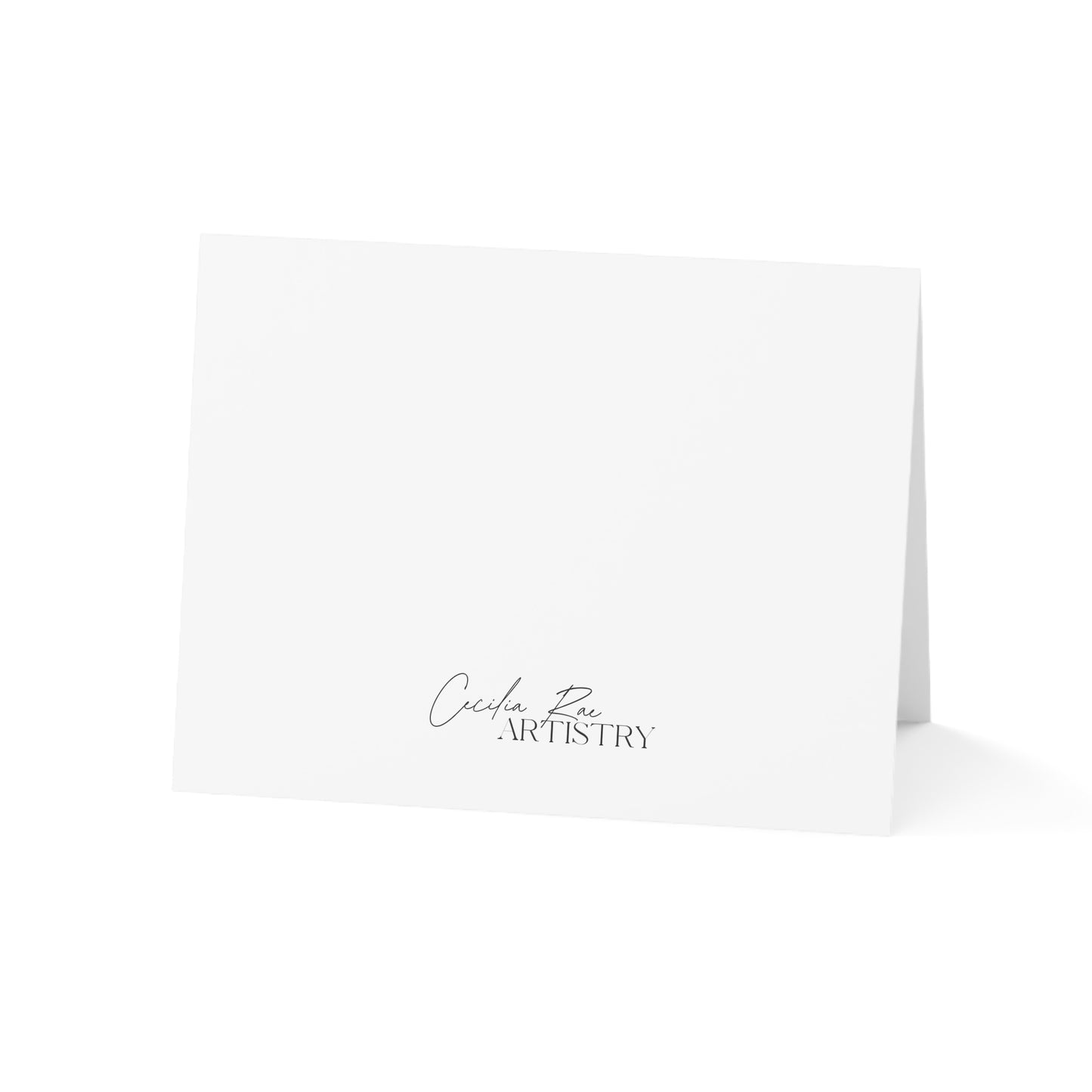 Pink Fin Greeting Cards