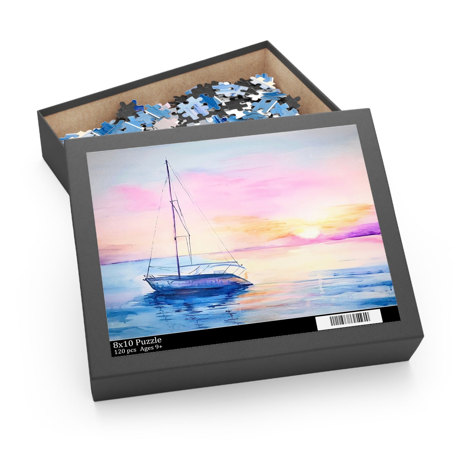 “Her Calm Waters” Puzzle (120, 252, 500-Piece)