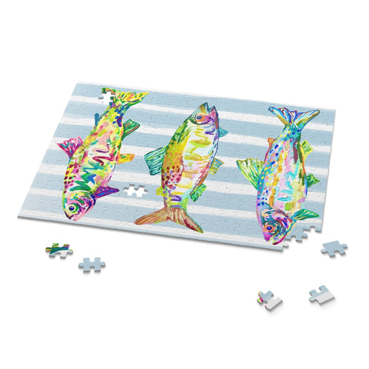 “Upstream” Puzzle (120, 252, 500-Piece)