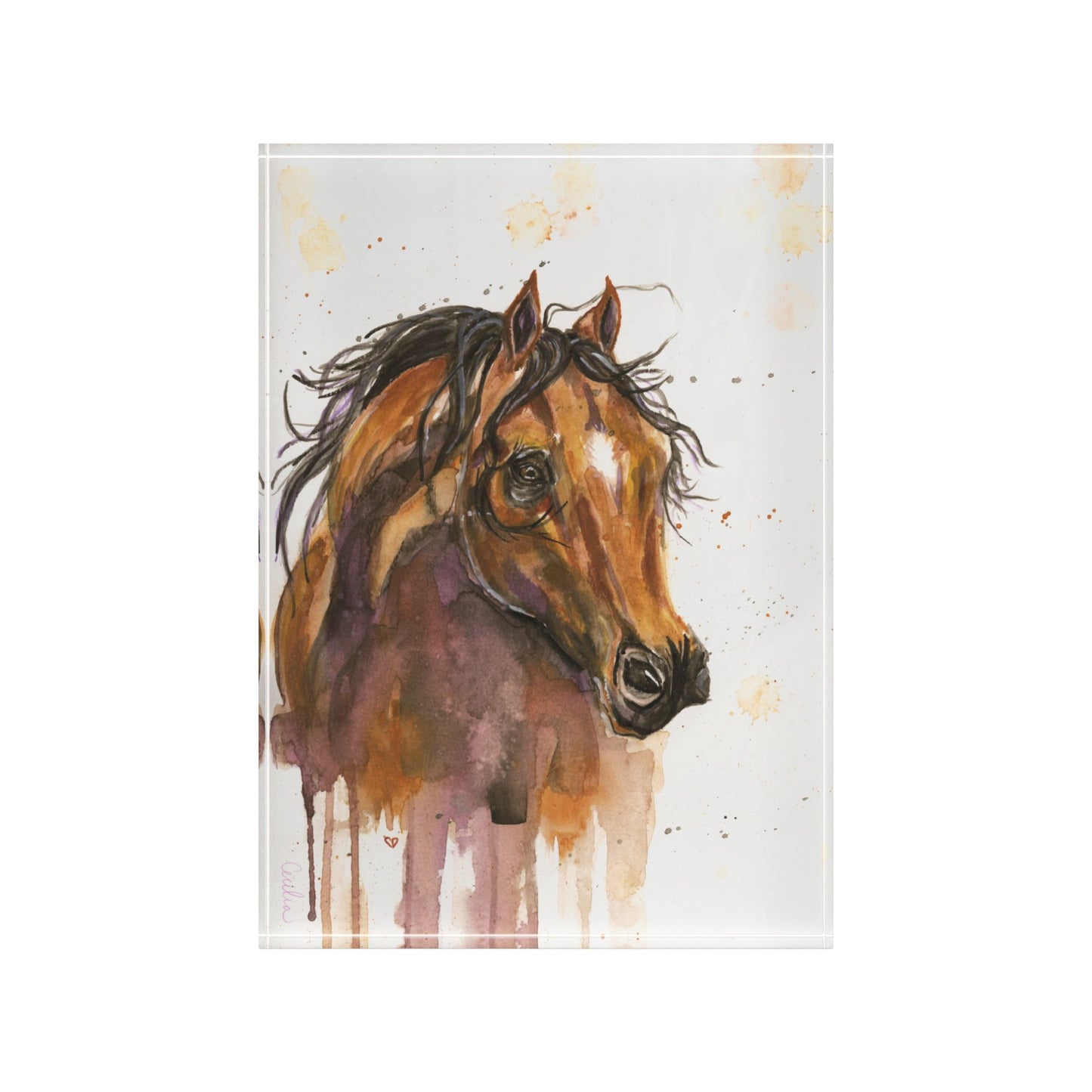 “Stallion” Block Print