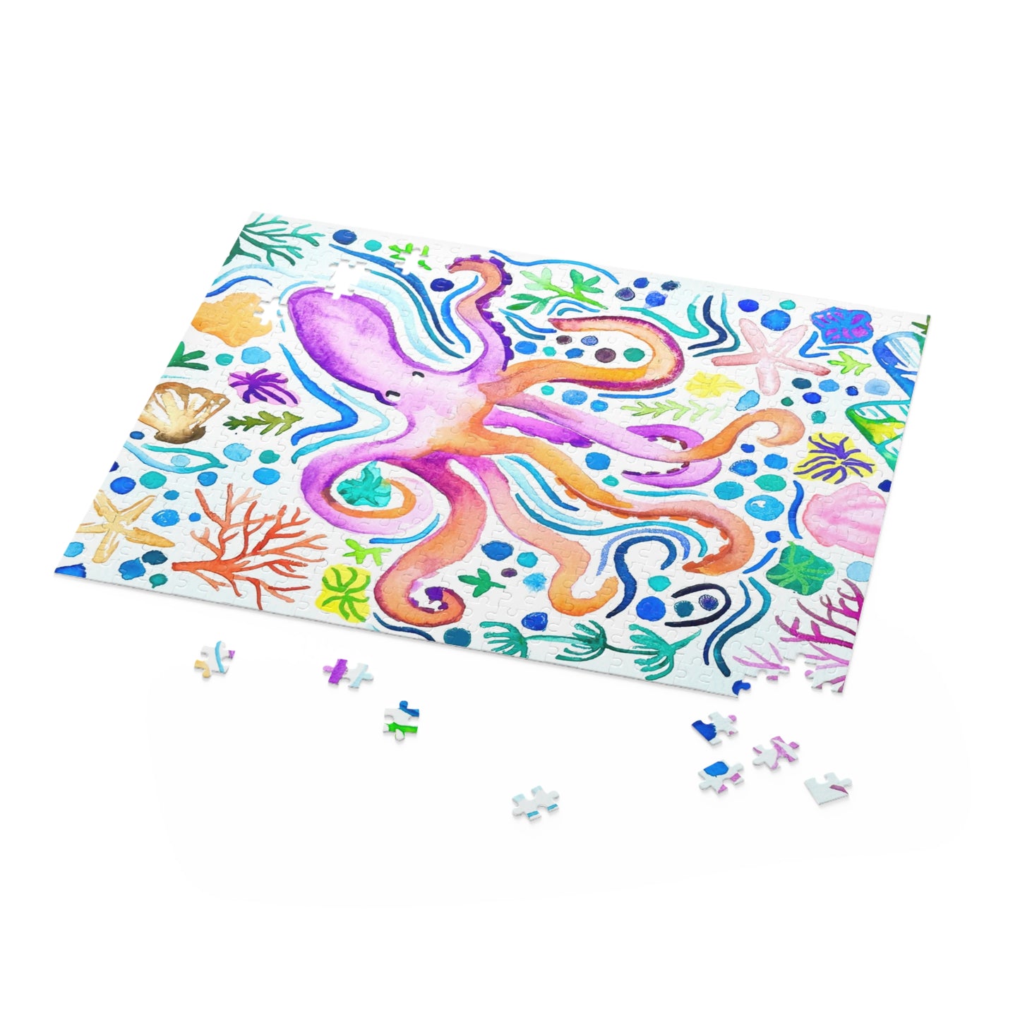 “Ocean Life” Puzzle (120, 252, 500-Piece)