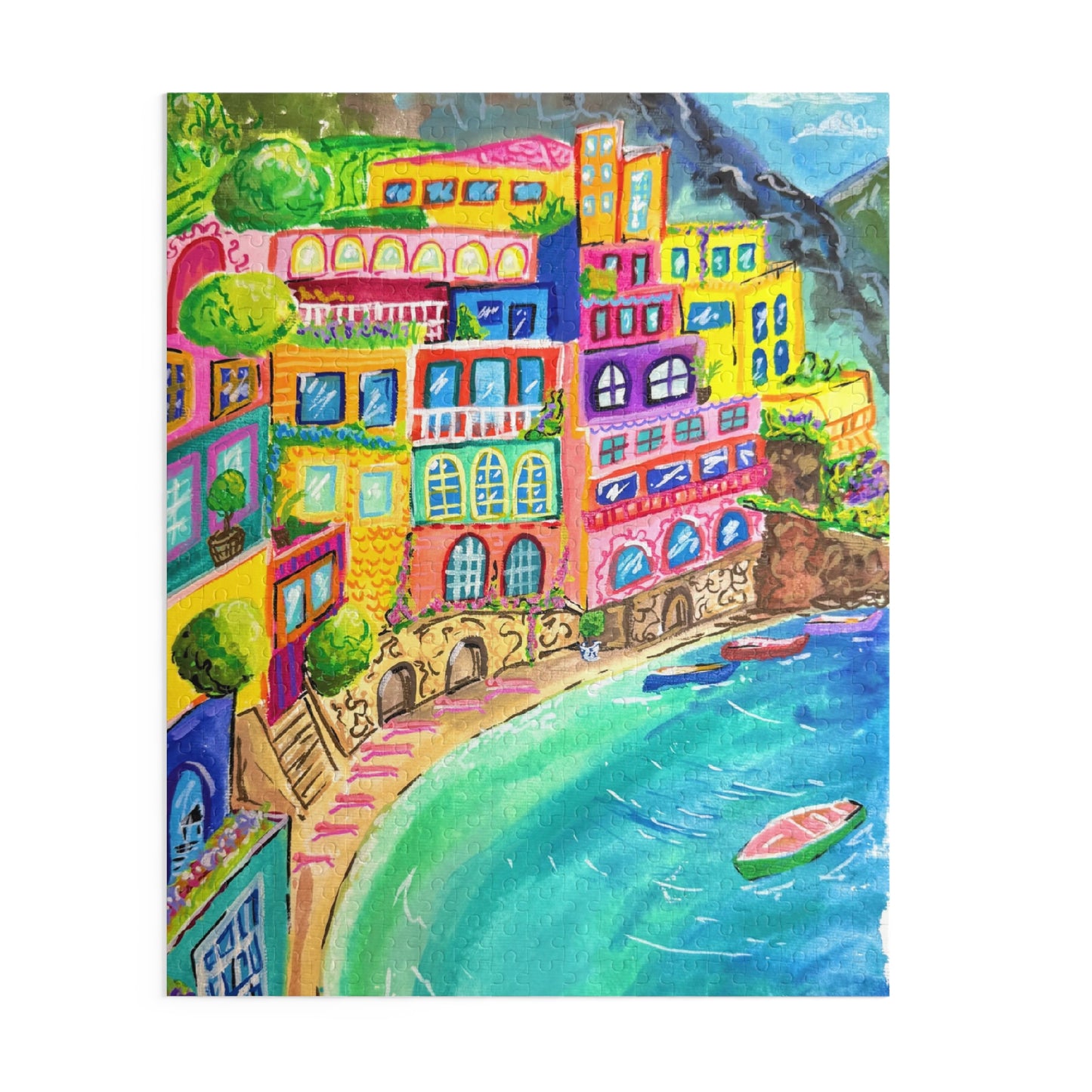 “Lost in Amalfi” Puzzle (120, 252, 500-Piece)