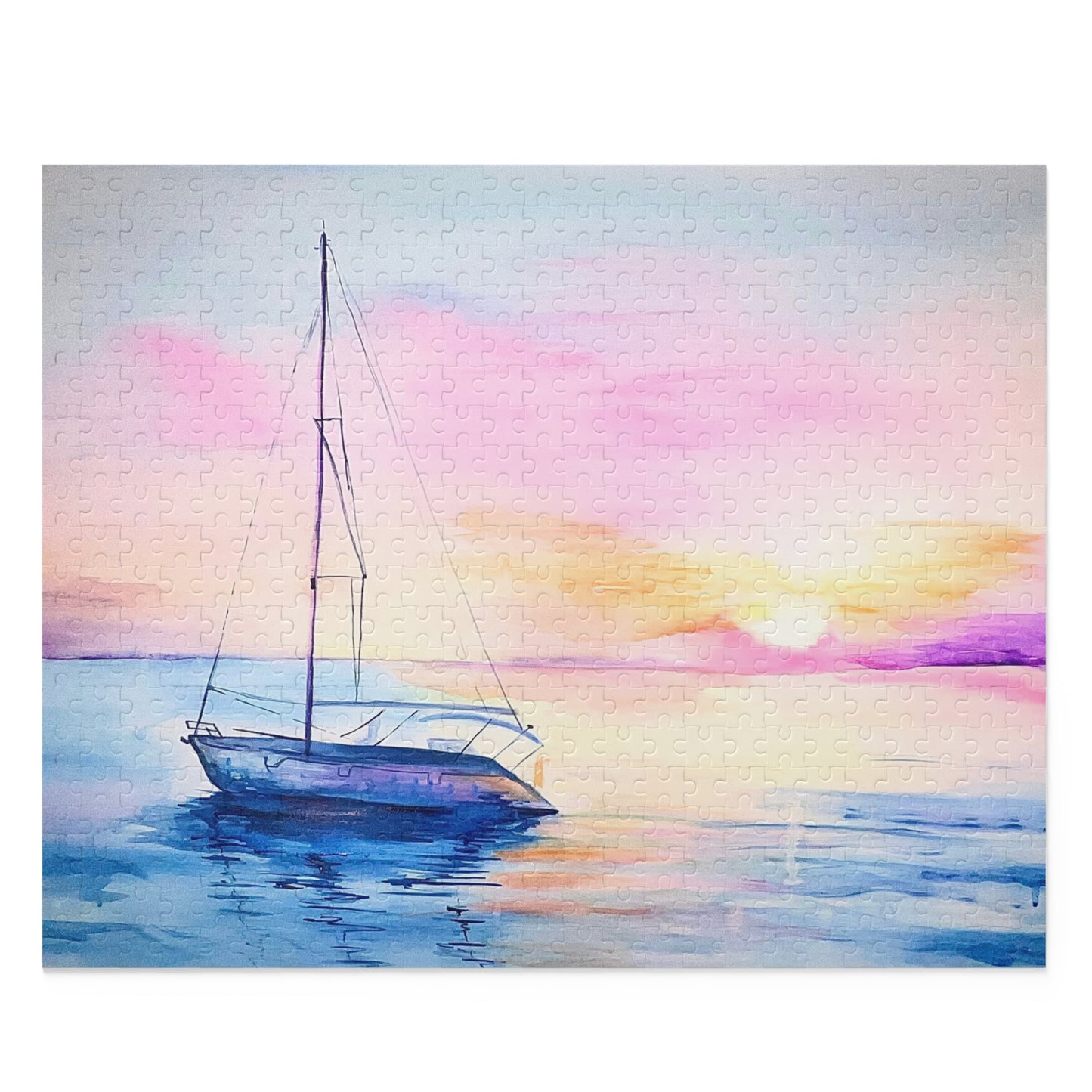 “Her Calm Waters” Puzzle (120, 252, 500-Piece)