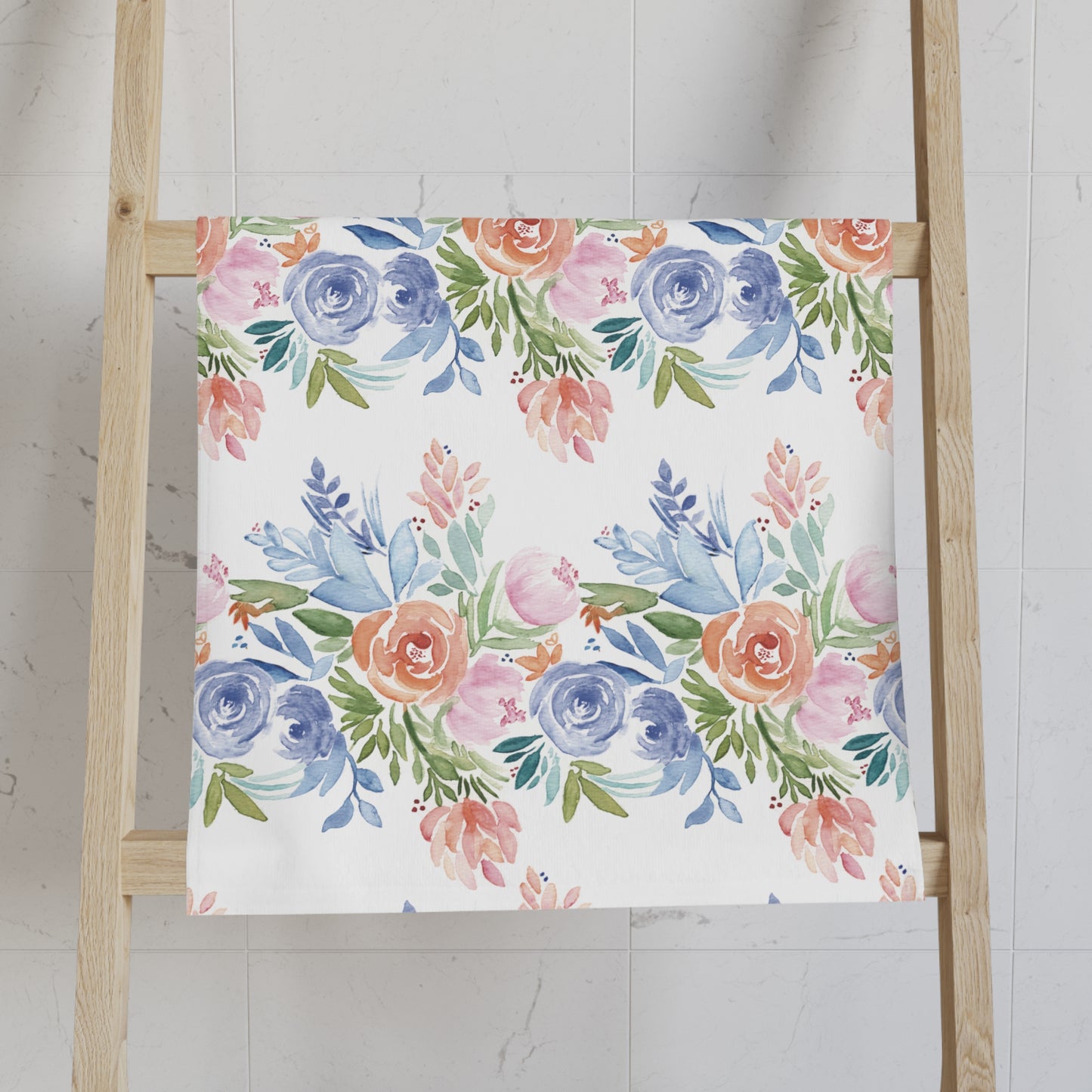 “Blooming Florals” Hand Towel