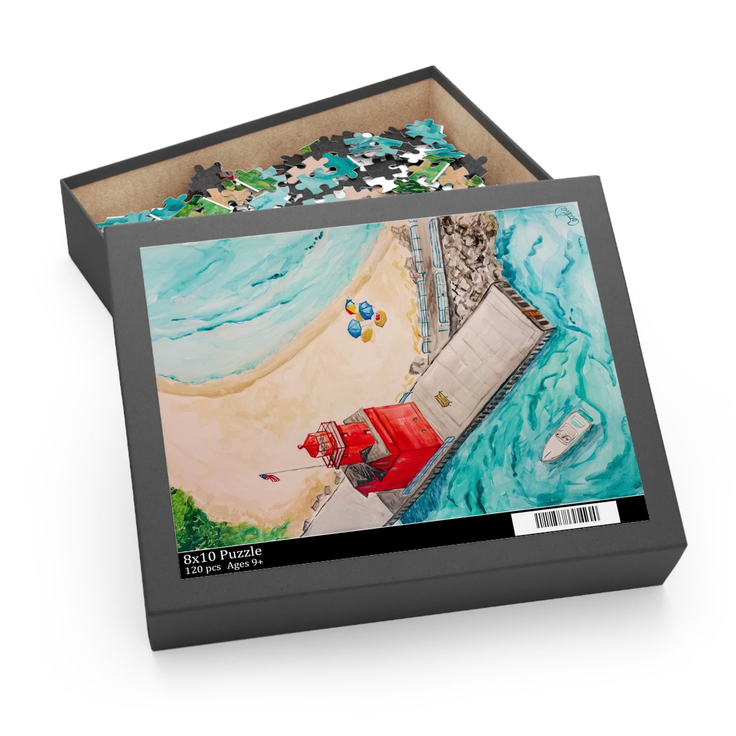 “Holland Lighthouse” Puzzle (120, 252, 500-Piece)