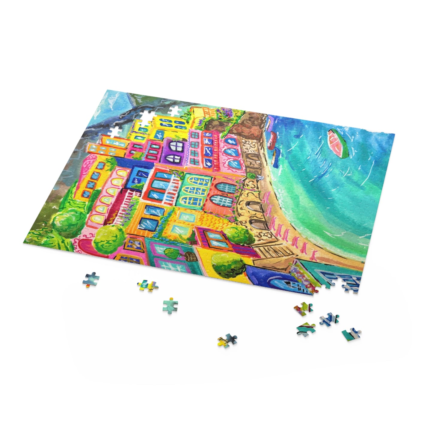 “Lost in Amalfi” Puzzle (120, 252, 500-Piece)