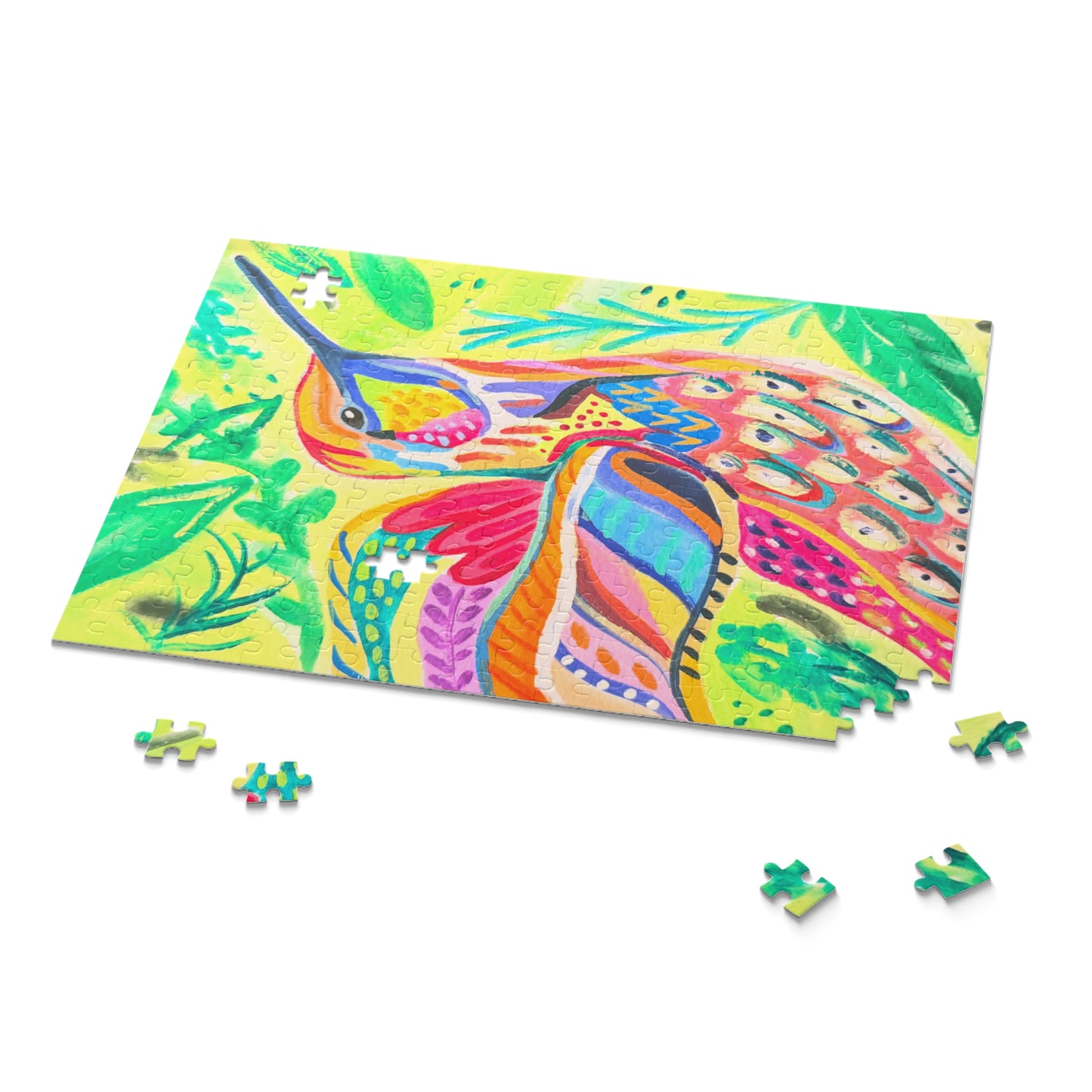 “Hover & Bloom” Puzzle (120, 252, 500-Piece)