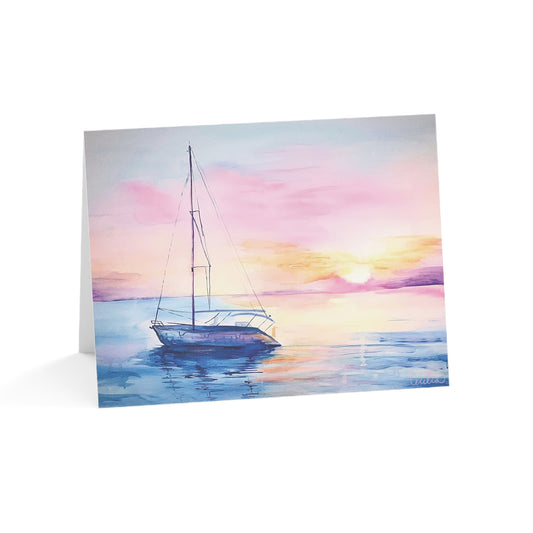 “Her Calm Waters” Greeting Cards